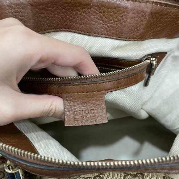 Gucci Bella Tote GG euc